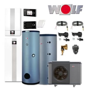 Wolf COB-2-15 15kW Öl-Brennwertkessel mit CHA-07/400, SPU-1-200, SEW-1-300