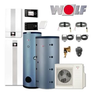 Wolf COB-2-15 15kW Öl-Brennwertkessel mit BWL-1SB-07, SPU-1-200, SEW-1-300