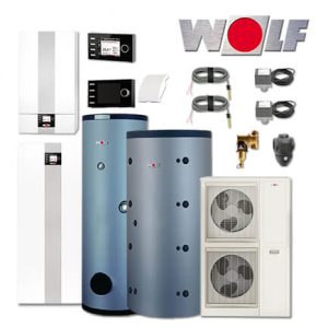 Wolf COB-2-15 15kW Öl-Brennwertkessel mit BWL-1SB-10, SPU-1-200, SEW-1-300