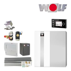 Wolf COB-2-20 20kW Öl-Brennwertkessel mit Speicher TS-160, Mischer