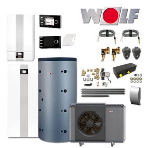 Wolf COB-2-29 29kW Öl-Brennwertkessel mit CHA-07/400, SPU-2-500