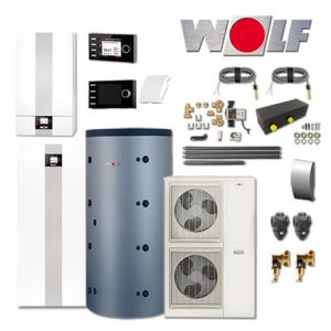 Wolf COB-2-29 29kW Öl-Brennwertkessel mit BWL-1SB-16, SPU-2-500