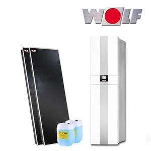 Wolf CSZ-2-24/300 24kW Solar-Zentrale mit 2x Wolf CFK-1, Heizkreis