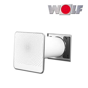 Wolf CWL-D-70 Paket, dezentrales Lüftungsgerät mit Wärmerückgewinnung, weiß