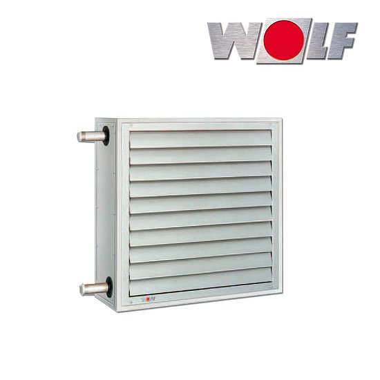 Wolf Luftheizer LH 40, Stahl-verzinkt, Typ 1, Drehstrommotor 3 x 400V / 50Hz