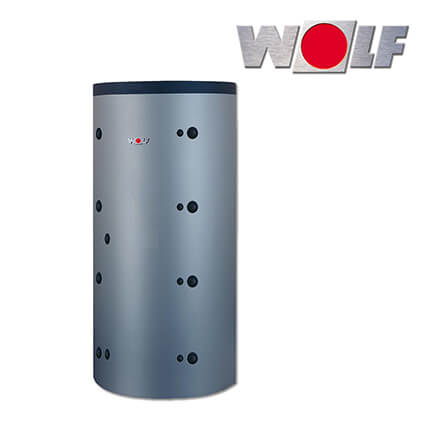 Wolf Puffer, Pufferspeicher SPU-1 für Wärmepumpen, 200 Liter