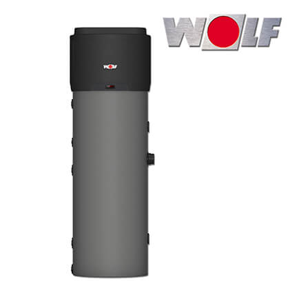 Wolf SWP-200 Paket, Warmwasser Wärmepumpe mit integrierter Regelung