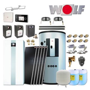 Wolf TGB-2-20 20kW Gasbrennwertkessel Gas-Kessel, 5x Topson F3-1, BSP-800, BM-2