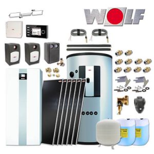 Wolf TGB-2-20 20kW Gasbrennwertkessel Gas-Kessel, 6x Topson F3-1, BSP-1000, BM-2