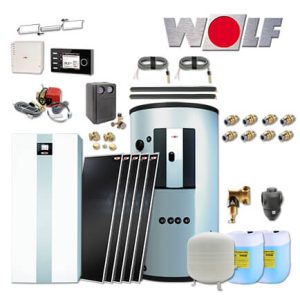 Wolf TGB-2-30 30kW Gas-Brennwertkessel Gaskessel, 5x Topson F3-1, BSP-800, BM-2