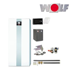 Wolf TGB-2-30 30kW Gas-Brennwertkessel mit Anschluss-Set, BM-2, Heizkreis