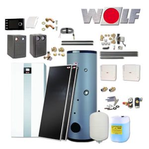 Wolf TGB-2-30 30kW Gas-Brennwertkessel, 2x Topson F3-1, SEM-2-300, BM-2, 1 MK