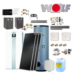 Wolf TGB-2-30 30kW Gas-Brennwertkessel, 3x Topson F3-1, SEM-2-400, BM-2, 1 MK