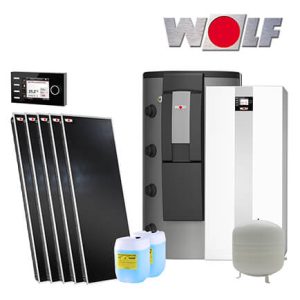 Wolf TOB, 18kW Ölbrennwertkessel, 3x Topson F3-1, SEM-2-400, 1 HK