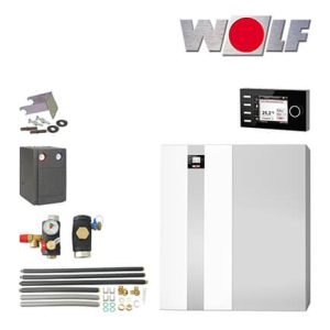 Wolf TOB 18kW Ölbrennwertkessel mit Speicher TS-160, Heizkreis