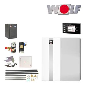 Wolf TOB 18kW Ölbrennwertkessel mit Speicher TS-160, Mischerkreis
