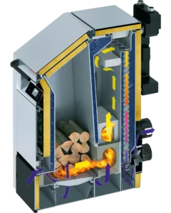 Viessmann Vitoligno 300-S Holzvergaser, 60 kW, Ecotronic, Holzvergaserkessel