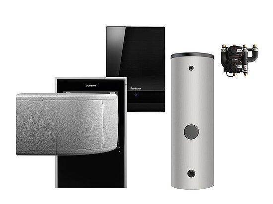 2547130.jpg Buderus Logaplus-Paket WLW196i IR-16 WLW196i-11 IRE, 1HK, BPU 500-C, Hyd-box