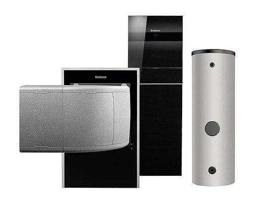 2547143.jpg Buderus WLW196i-14 IR T190 Logaplus Wärmepumpen-Paket mit Pufferspeicher P200.5 S-B für Mischkreis