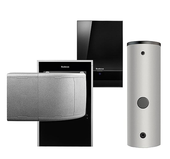 2547166.jpg Buderus WLW196i-11 IR E Logaplus Wärmepumpen-Paket mit Pufferspeicher PRZ500.6 ES-B, Frischwasserstation + Regelung SC300 für Mischkreis