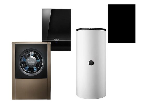 2549176.jpg Buderus WLW196i-14 AR E Logaplus Wärmepumpen-Paket mit Pufferspeicher PRZ750.6 ES-B, Frischwasserstation + Regelung SC300 für Mischkreis