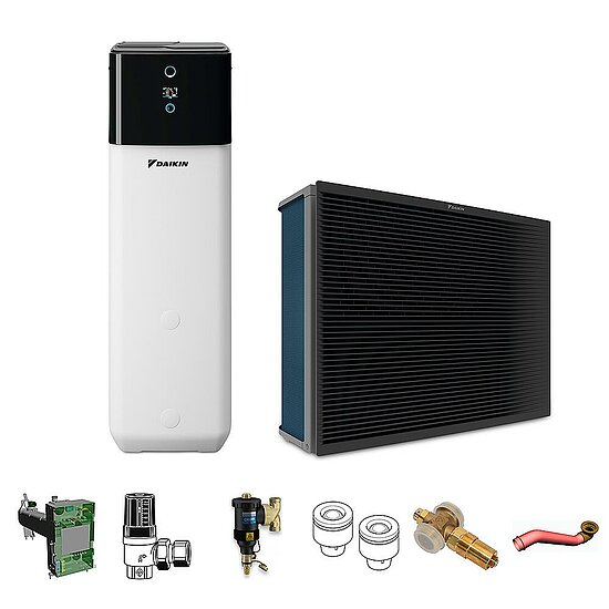 dk29116.jpg DAIKIN Altherma Paket 3 H MT ECH2O, Baugröße 10, mit integ. 300 l Wärmespeicher H